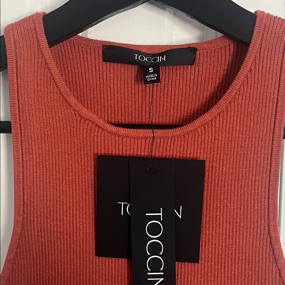 Avery Racerback Tank Top - Orange - Picture 6 of 10